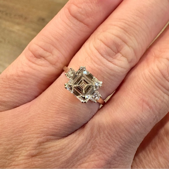 Jewelry - 14K Yellow Gold Lab Grown Diamond Engagement Ring